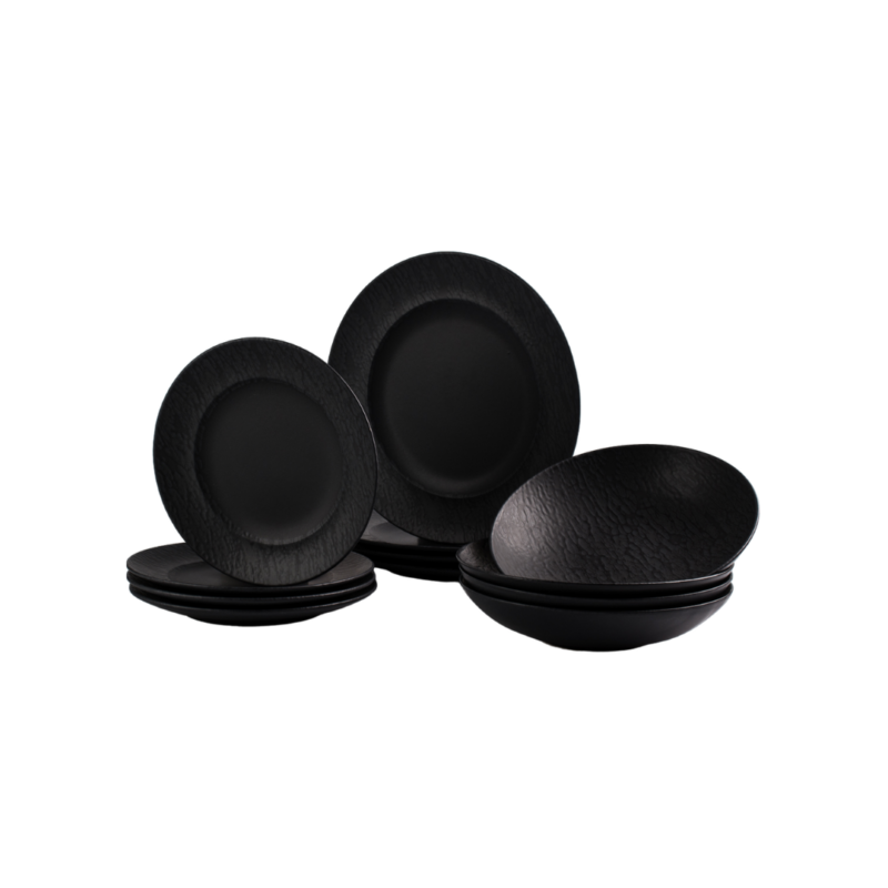 BLACK TAFEL SERVICE 12 PCS
