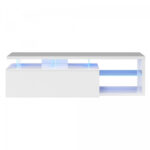 BLUE-TECH MEUBLE TV LED BLANC