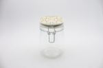 BOCAL HERMITIQUE EN VERRE TETE CERAMIQUE 1000ML