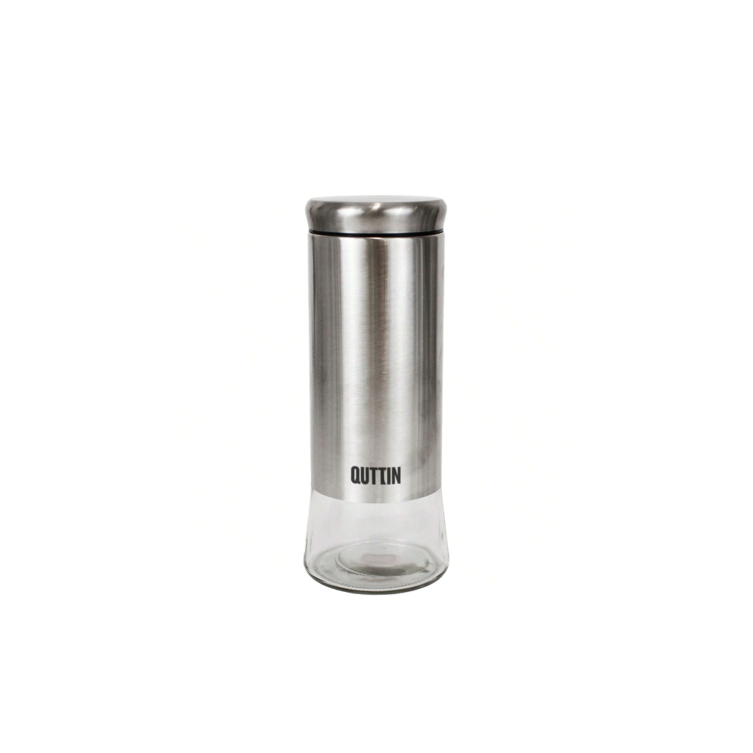 BOITE DE CUISINE VERRE INOX 11.5X11.5X25CM BOITE DE CUISINE VERRE INOX 11.5X11.5X25CM