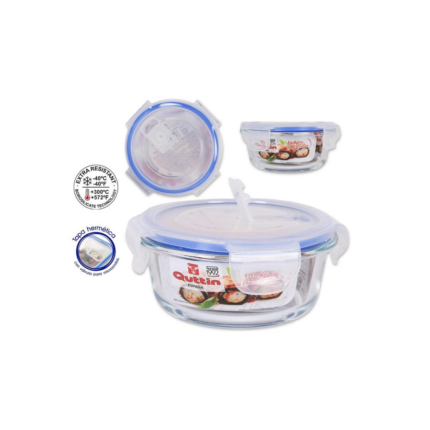BOITE EN VERRE ROND 900CC