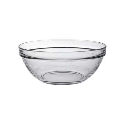 BOL EN VERRE CLAIR- D 23.0CM  H 10.5CM  2.10L