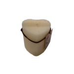 BOUGIE BLOC CŒUR EN COULEUR 255 G 7,50 CM