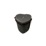 BOUGIE BLOC CŒUR EN COULEUR 255 G 7,50 CM