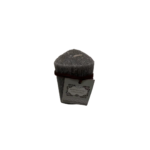 BOUGIE BLOC TRIANGLE EN COULEUR 95G  7,50 CM