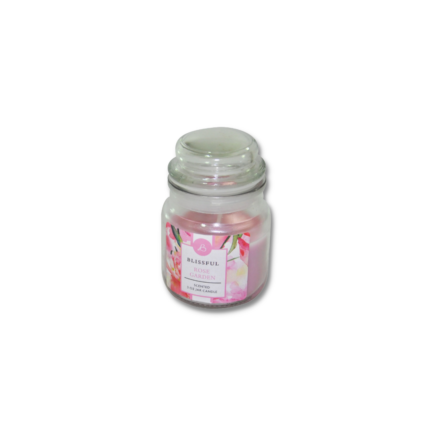 BOUGIE BOCAL 3OZ ROSE 5,6 CMX8,5 CM 20 HRS