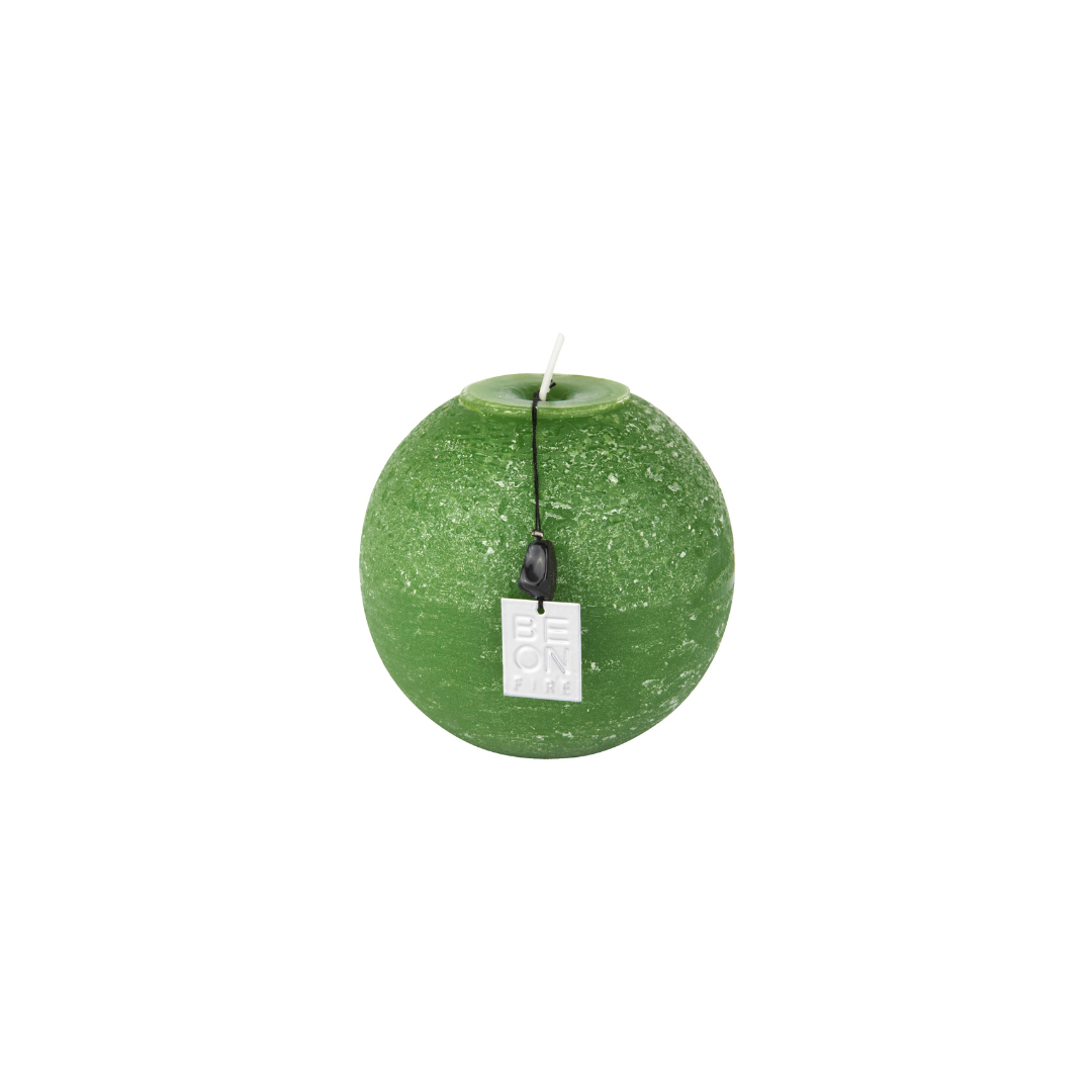 BOUGIE BOULE PARFUME VERT RUSTIK 8.0CM BOUGIE BOULE PARFUME VERT RUSTIK 8.0CM