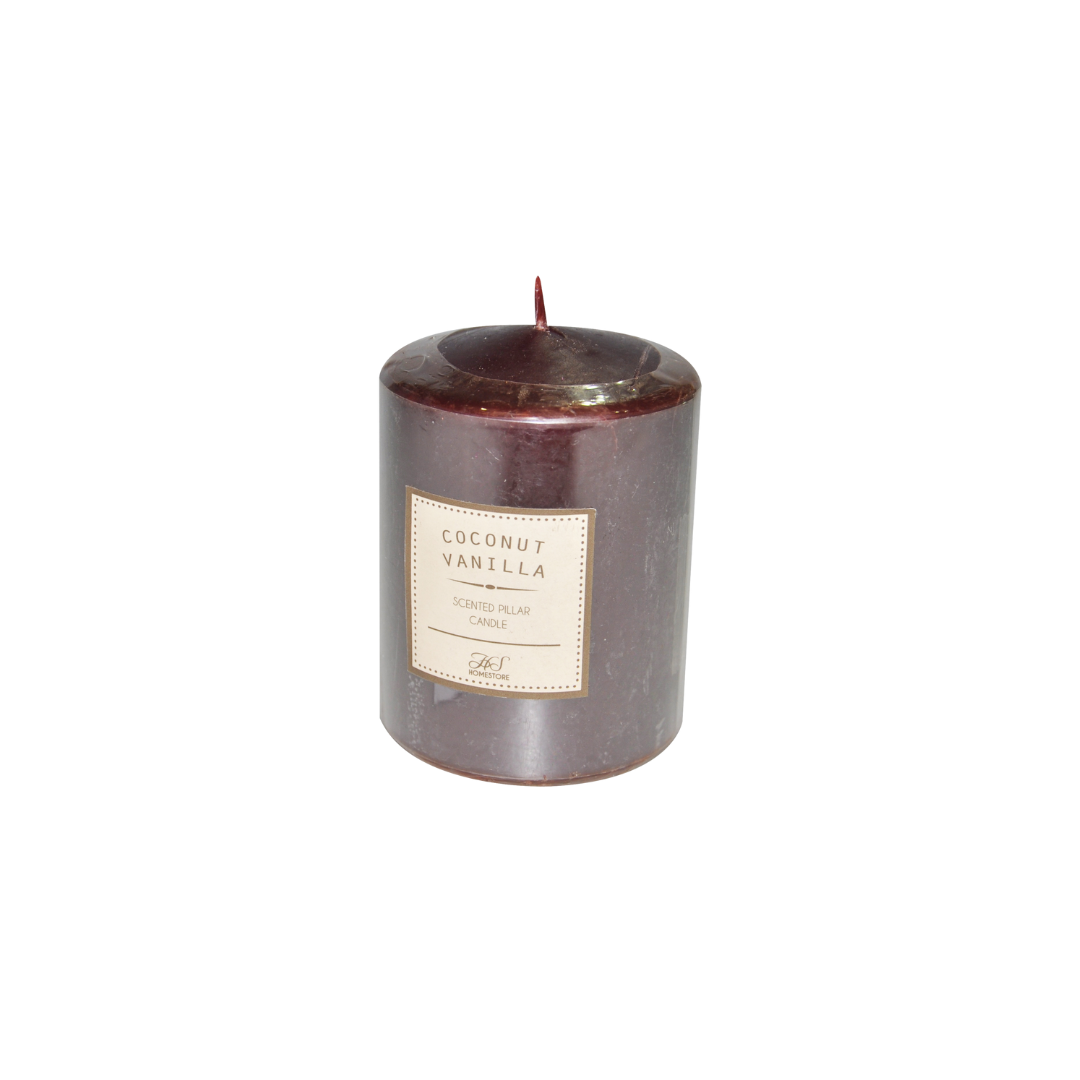 BOUGIE CYLINDRIQUE VANILLA 8.5X7 CM BOUGIE CYLINDRIQUE VANILLA 8.5X7 CM