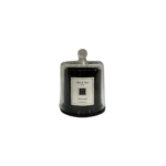 BOUGIE DREAM STAR NOIR PARFUMEE AVEC COUVERCLE EN VERRE 740G 9X11.5CM