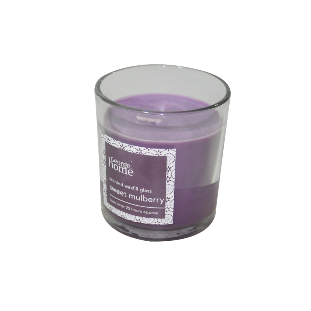 BOUGIE POT EN VERRE 4,5 OZ MAUVE 25HRS BOUGIE POT EN VERRE 4,5 OZ MAUVE 25HRS