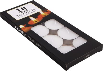 BOUGIES TEA LIGHT PRO 10 PCS 10G