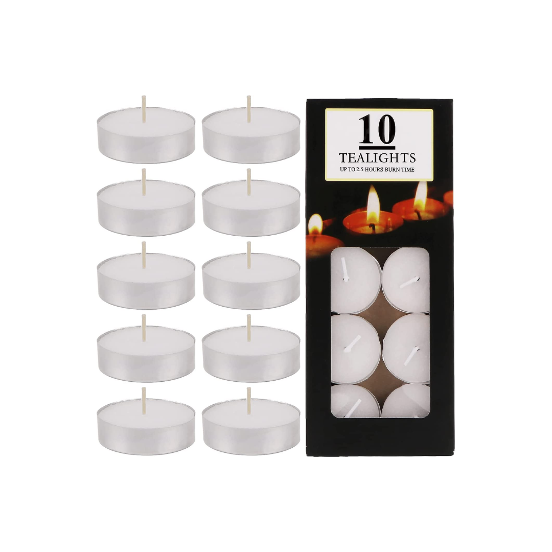 BOUGIES TEA LIGHT PRO 10 PCS 10G BOUGIES TEA LIGHT PRO 10 PCS 10G