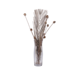 BOUQUET FLEUR SLIM 60 CM BLANC