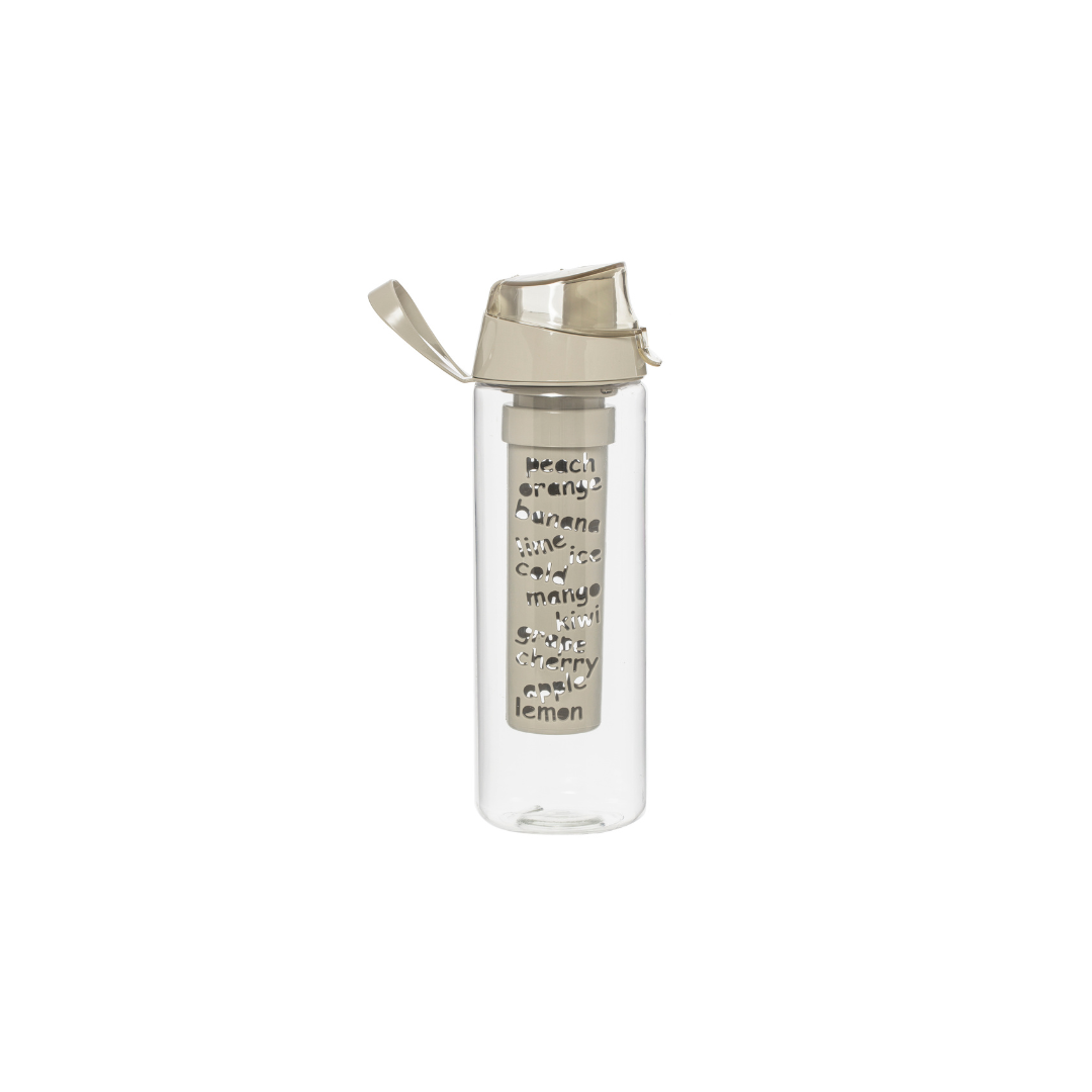 BOUTEILLE D' EAU AVEC INFUSEUR EN PLASTIQUE BOUTEILLE D' EAU AVEC INFUSEUR EN PLASTIQUE