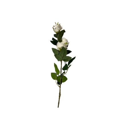 BRANCHE 3 ROSE ARTIFICIELLE