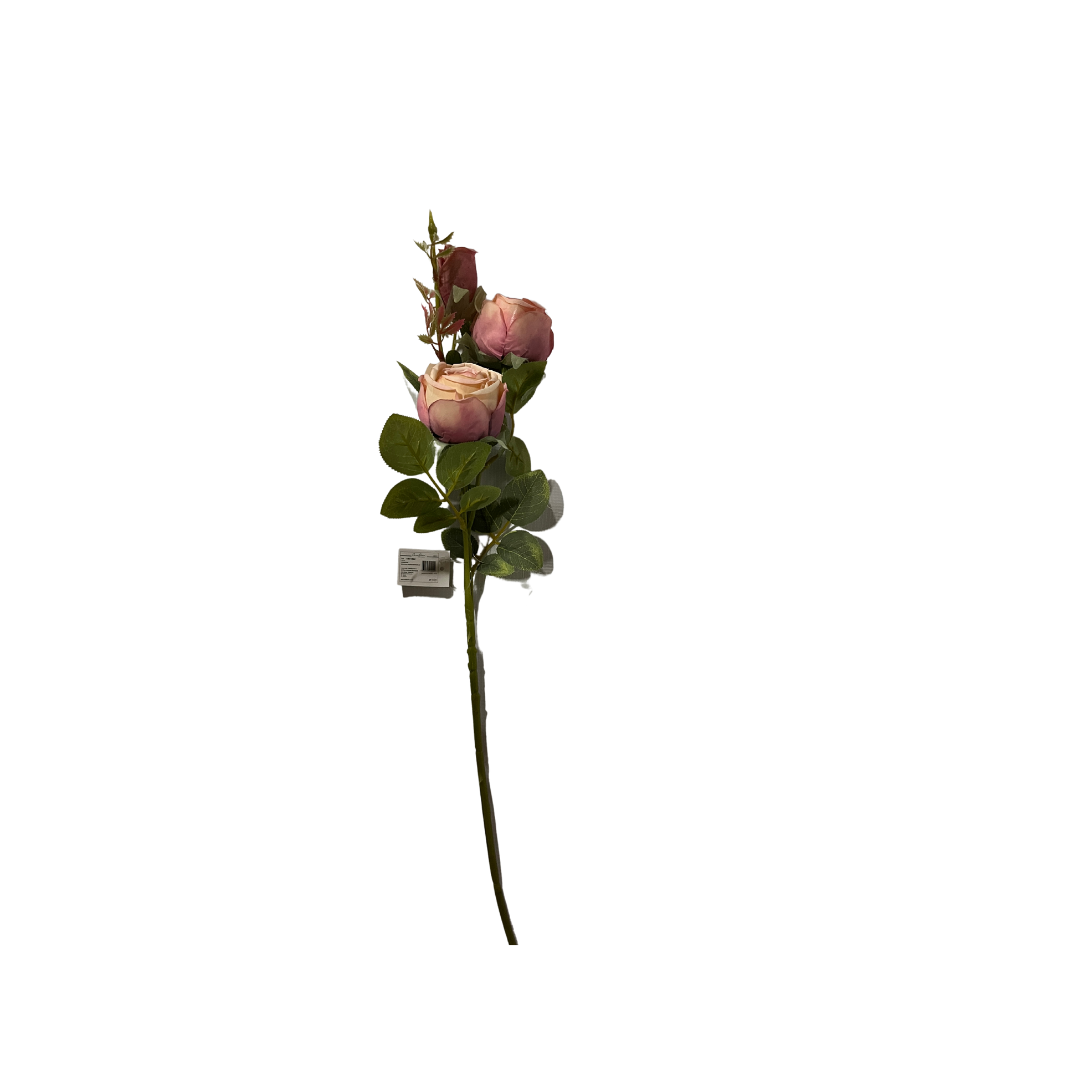 BRANCHE 3 ROSES ARTIFICIELLE BRANCHE 3 ROSES ARTIFICIELLE