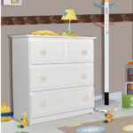COMMODE BEBE BALANCOIR 3 TIROIRS