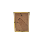 CADRE PHOTO DAMIER DORE 10X15 CM