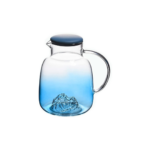 CARAFE EN VERRE 1.5L COUVERCLE BLEU