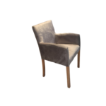 CHAISE NOVA GRIS AVEC ACCOUDOIR
