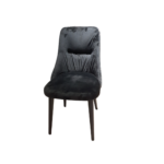 CHAISE PERLA PIED BOIS - Noir