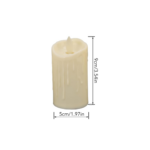 CIRE BOUGIE LED  5x9 CM