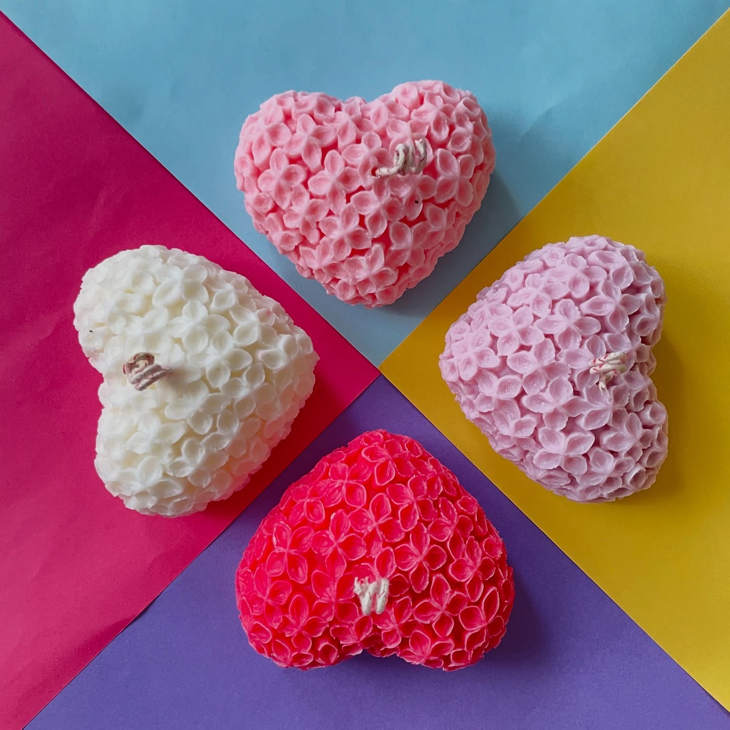 COEUR BOUGIE PARFUMEE 10x9x4.5 CM