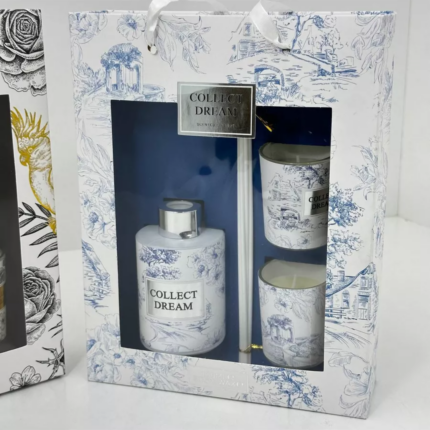 COFFRET COLLECT DREAM 2 BOUGIES PARDUMEES + DIFFUSEUR