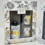 COFFRET COLLECT DREAM GOLD 2 BOUGIES PARDUMEES+ DIFFUSEUR