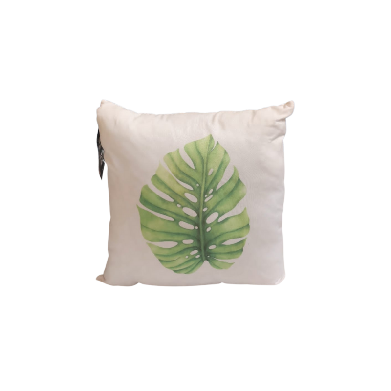 COUSSIN MOTIF PLANTE 40x40 CM