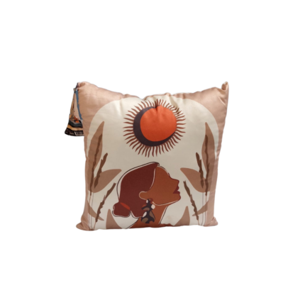 COUSSIN MOTIF TERRE CUITE 40x40 CM