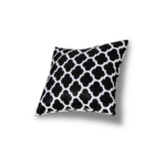 COUSSIN NOIR ET BLANC 40X40 CM