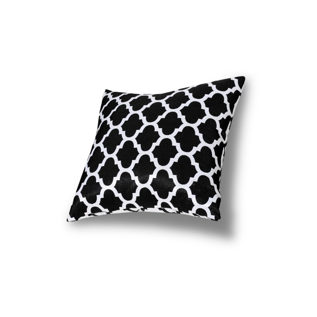 COUSSIN NOIR ET BLANC 40X40 CM COUSSIN NOIR ET BLANC 40X40 CM