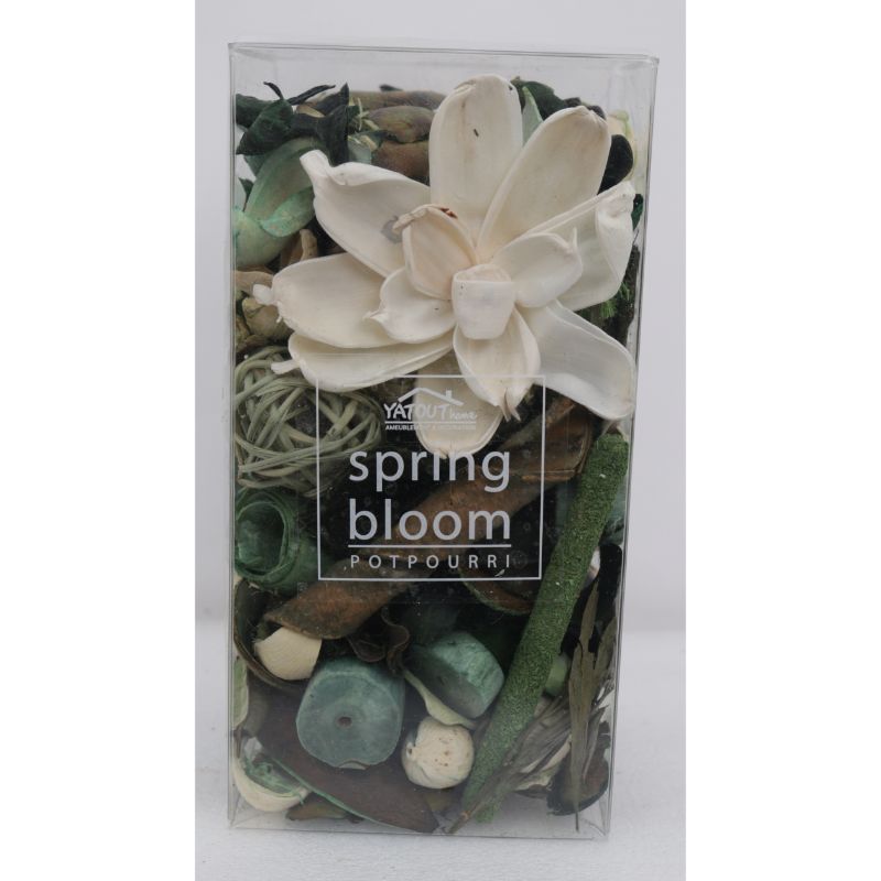 BOITIER POT POURRI GALILEO+EXOTIC JASMIN VERT10X10X20 200G DB302001 BOITIER POT POURRI GALILEO+EXOTIC JASMIN VERT10X10X20 200G DB302001