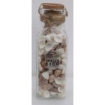 BOUTEILLE MELANGE COQUILLAGE (6X19 2CM) MARRON