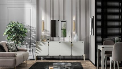 DELIGHT BUFFET + MIROIR