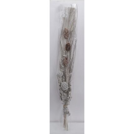 BOUQUET FLEUR SLIM 95-100 CM BLANC