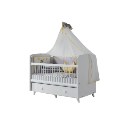DINO LIT BÉBÉ BLANC