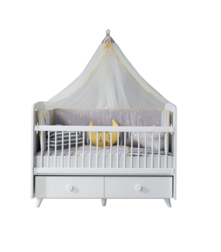 DINO LIT BÉBÉ BLANC