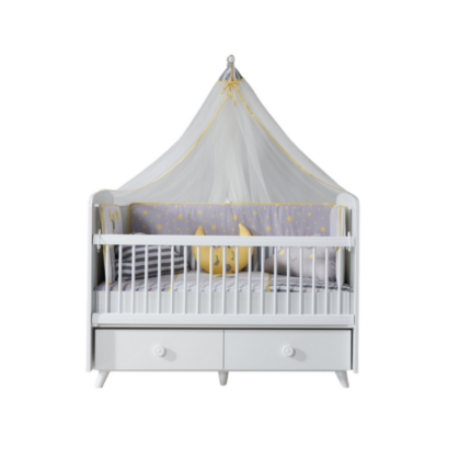 DINO PARURE TOUR DE LIT BÉBÉ - Jaune