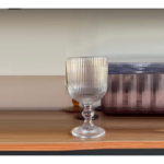 DIVA VERRE A PIED VERRE TRANSPARANT PF