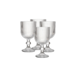 DIVA VERRE A PIED VERRE TRANSPARANT PF