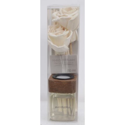 DUFFISEUR AROMATISE 4 5X4 5X17 CM THAI ROSE -EUCALYPTUS