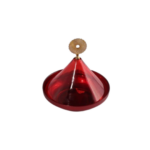 DOME TAJINE EN VERRE ROUGE L