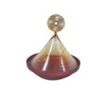 DOME TAJINE EN VERRE ROUGE