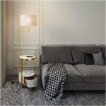 DUO LAMPADAIRE AVEC TABLE DE COINS