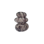 TOTEM VASE MOUCHTE BRICK /MARRON 13.5x13.5x19CM