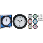 HORLOGE MURALE AVEC BANDE LED PP