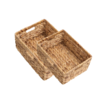 SET 2 PANIERS DE ROTIN RANGEMENT