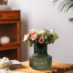 EMRAUDE VASE EN VERRE PF 9x22CM